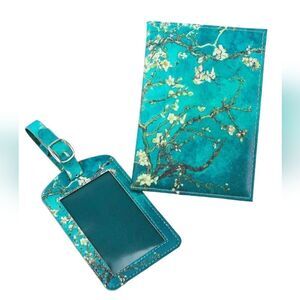 Van Gogh Almond Blossoms Luggage Tag & Passport Case